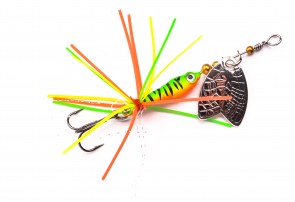 SPRO Larva Mayflay Micro Spinner 5cm Firetiger